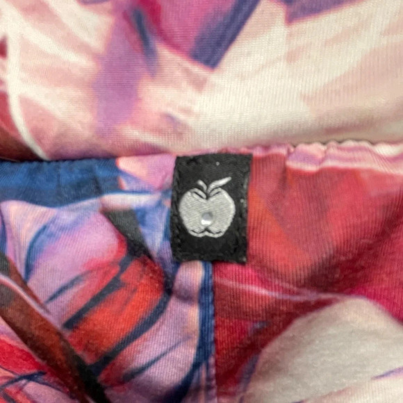 Apple Bottoms Colorful Leggings Womens Size 1X Stretchy Yoga Workout Pants - Picture 4 of 6